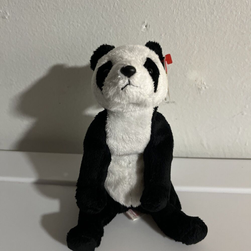Ty Vintage Beanie Babies China The Panda Plush Toy